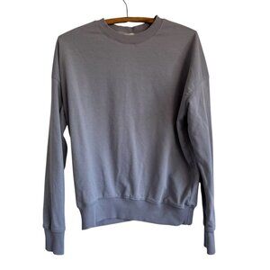 Modern Citizen Sweatshirt in Grayish Blue Size Small